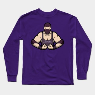 Wrestler Ninja Long Sleeve T-Shirt